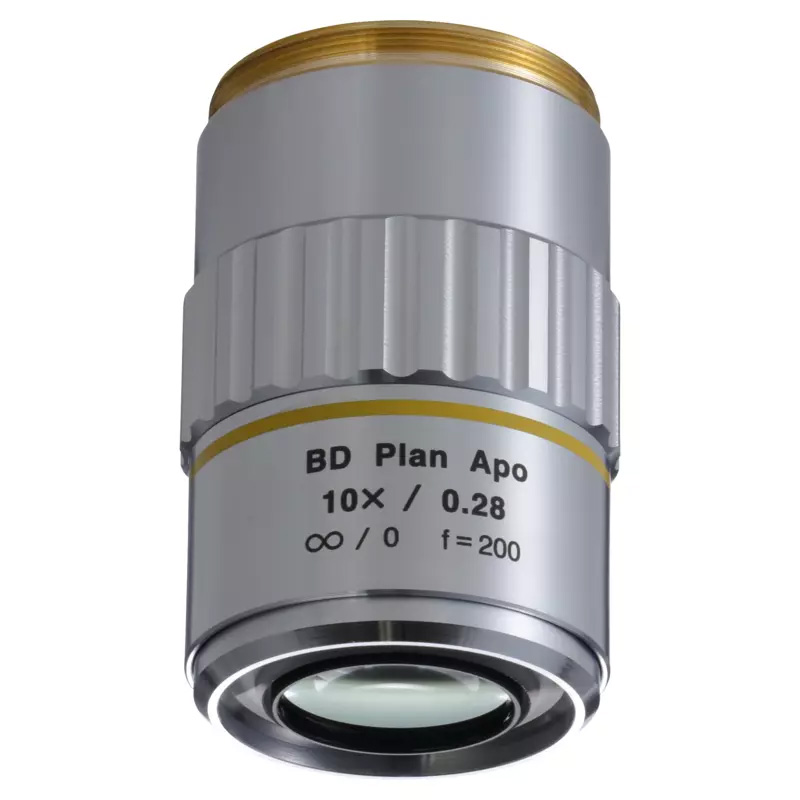 Mitutoyo BD Plan Apo 100X Microscope Objective www.specialistcameras.co.uk